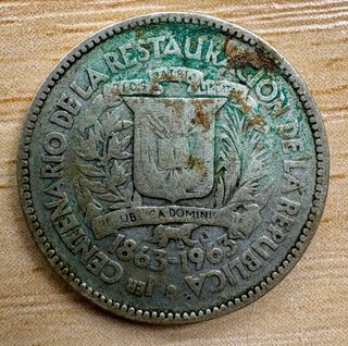 5 Monedas República Dominicana (1944-1963)