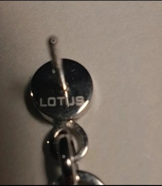 Pendientes Lotus acero y cuarzo rosa