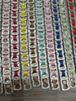 Cortina Decorativa Multicolor Metal y P. V. C.