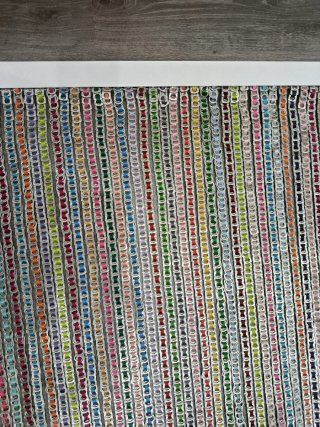 Cortina Decorativa Multicolor Metal y P. V. C.