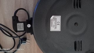 Paellero Elettrico Nero