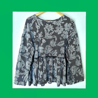 Blusa Zara Trf peplum Talla M