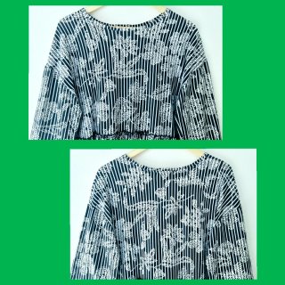 Blusa Zara Trf peplum Talla M