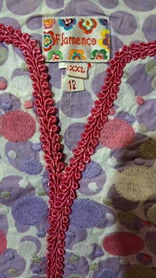 Vestido Verano Flamenco Talla XXL