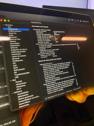 MacBook Pro 2020 16GB/500GB