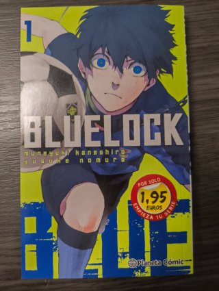 Blue lock Tomos 1-2-3-4 Planeta Comic en Español
