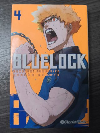 Blue lock Tomos 1-2-3-4 Planeta Comic en Español