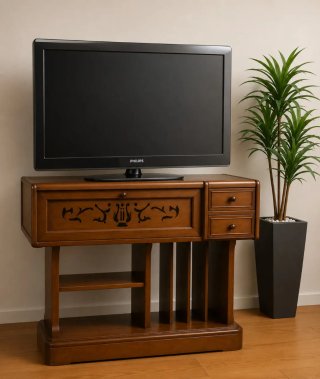 Mueble de madera maciza