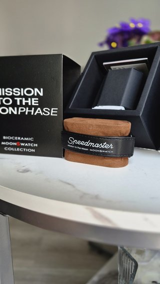 Omega x Swatch Mission to Moonphase Negro