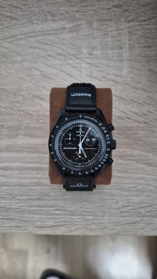Omega x Swatch Mission to Moonphase Negro