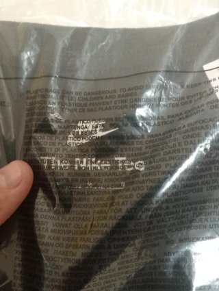 Camiseta Nike Negra