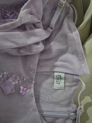 Vestido lila Oh Polly como nuevo talla S