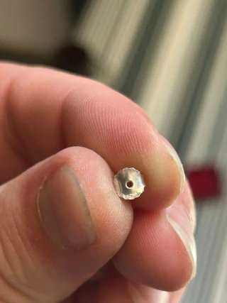 Pendientes de estrella calada de plata 925