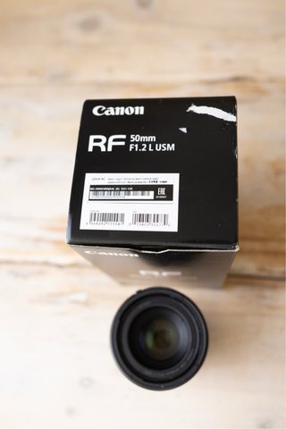 Objetivo Canon RF 50mm f/1.2 L USM