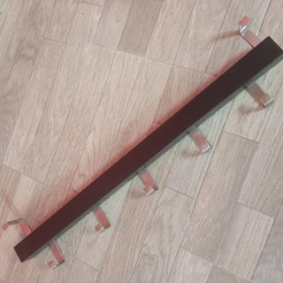 Perchero Madera y Metal Negro Ikea