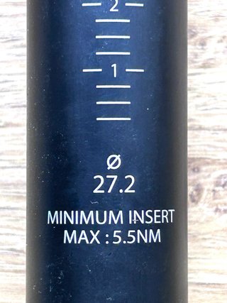 Tija Elita One Carbono 27.2x400mm NUEVA a estrenar