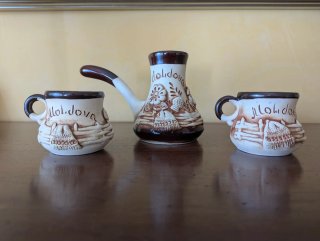 Set caffè ceramica Moldava