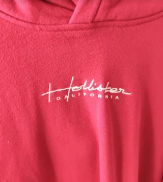 Sudadera Hollister Roja