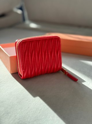 Portafoglio Miu Miu Rosso