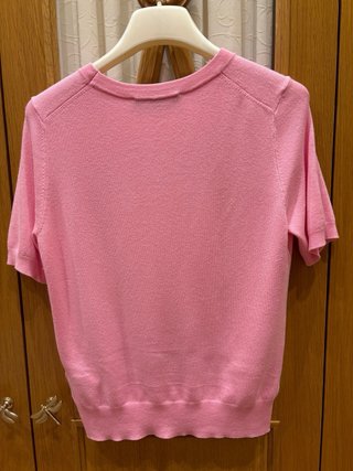 Jersey Zara Rosa Manga Corta