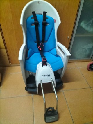Silla portabebés para bici