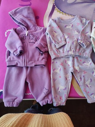 Conjunto bebé niña 6-9m y 12m