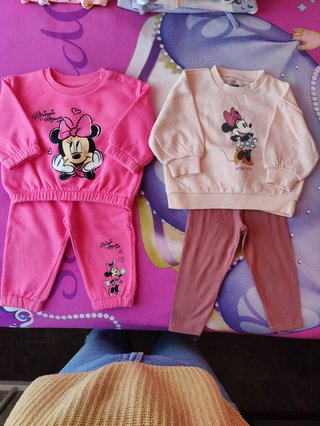 Conjunto bebé niña 6-9m y 12m
