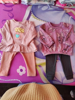 Conjunto bebé niña 6-9m y 12m