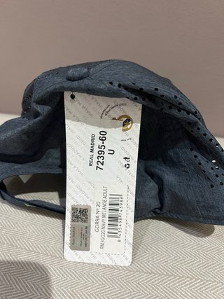 Gorra Real Madrid CF Gris
