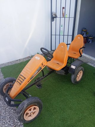 Carrito de pedales para 2 personas