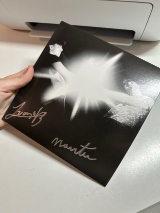 Vinilo El Destello Juanjo Bona & Martín firmado