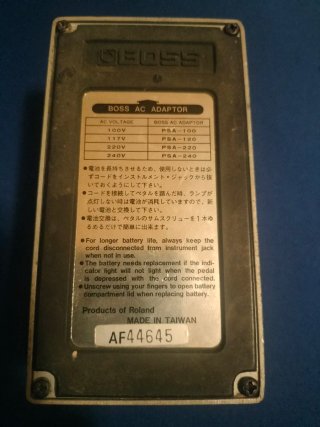 Boss FZ-2 Hyperfuzz Pedal de Guitarra