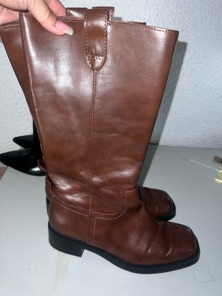 Botas charol tacón talla 37/38