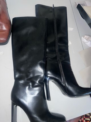 Botas charol tacón talla 37/38