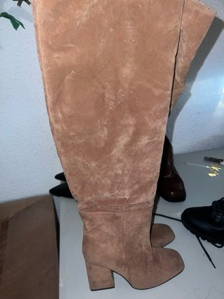 Botas charol tacón talla 37/38