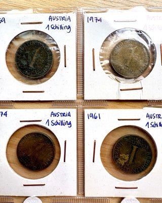 Lote 16 monedas Austria y Rumanía (1961-1985)