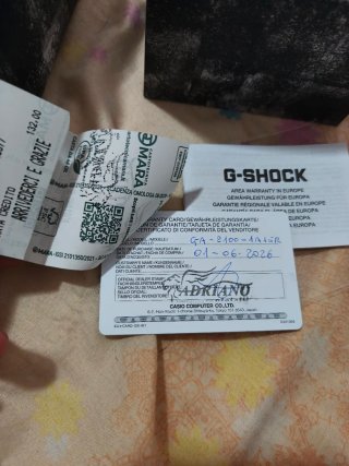 Casio G-Shock GA-2100 Negro NUEVO