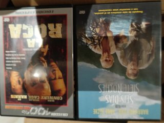 DVD Rescate y Con Air (Mel Gibson)