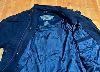 Chaqueta Harley Davidson Negra con Capucha