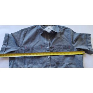 Vestido vaquero midi con cinturón