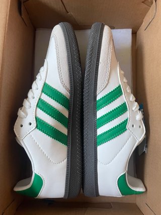 Adidas Samba Blancas y Verdes