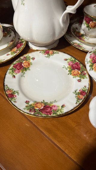 Juego Café Royal Albert Porcelana Nuevo