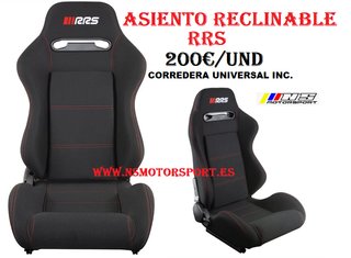 Asiento Semi Baquet RRS Reclinable