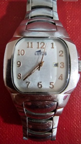 Reloj Lotus Mujer Acero (Pila Nueva)