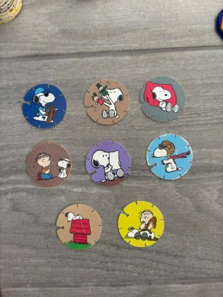 Tazo Snoopy caps colección grefusa año 2002