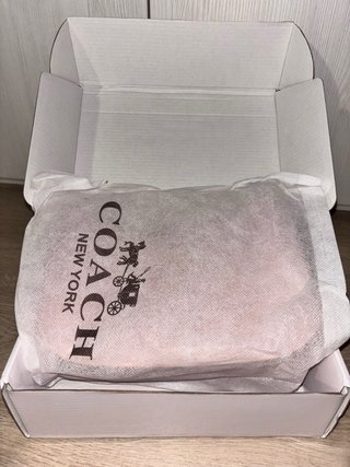 Bolso Coach Rosa Terciopelo