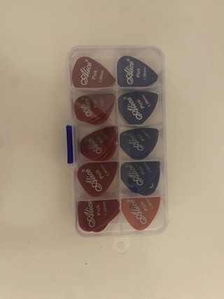 30 Púas Guitarra Alice 1.50mm