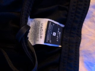 Pantalón chándal Nike Dri-FIT negro y blanco