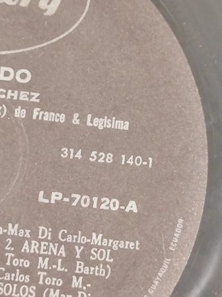 Vinilo 2 Ecuador Marta Sanchez Mi Mundo