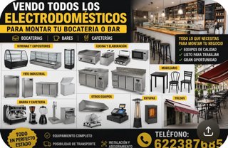 Electrodomésticos para Bar/Bocatería